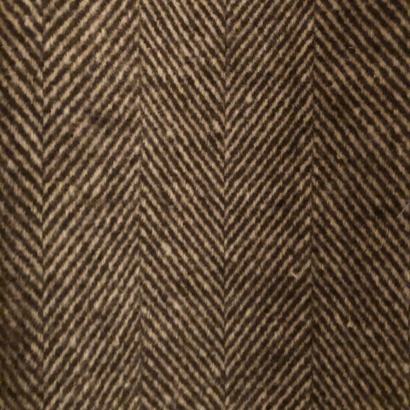 JustFab Brown Herringbone Wool Blend Plus Size Skirt XXL NWT - Picture 9 of 9